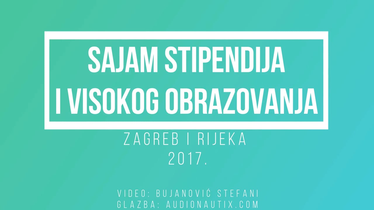 Sajam stipendija 2017.