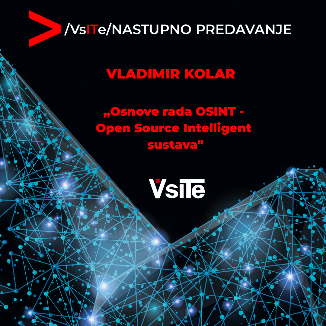 VSITE - NASTUPNO PREDAVANJE - Vladimir Kolar