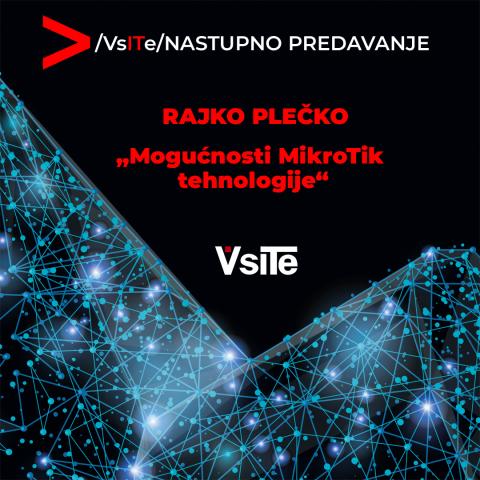 VSITE - nastupno predavanje Rajko Plecko